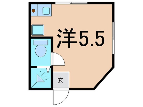 天利邸の物件間取画像